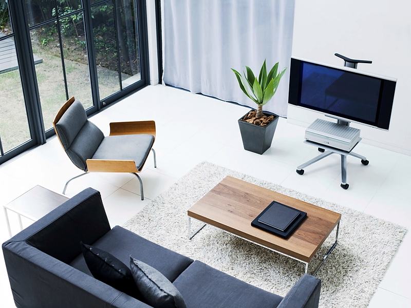 Reference frame: a living room behind floor-to-ceiling glazing